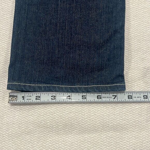 Womens Y2K Vintage True Religion Billy Jeans Sz 28 Straight leg embellished - Picture 5 of 11
